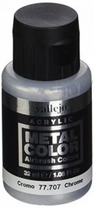 Acrylicos Vallejo 32 ml Couleur métal – Chrome de la marque Acrylicos-Vallejo image 0 produit