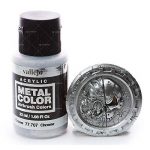 Acrylicos Vallejo 32 ml Couleur métal – Chrome de la marque Acrylicos-Vallejo image 1 produit