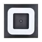 Artpad 12W a mené le plafonnier, facile installer la lampe lumineuse moderne de bâti carré noir de bâti de surface pour la salle de bains salle à manger de la marque Artpad image 1 produit