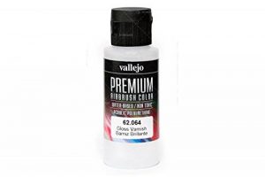 AV Premium Airbrush peinture : 60 ml: 064 : brillant vernis de la marque Acrylicos-Vallejo image 0 produit