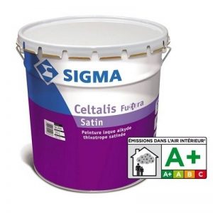 CELTALIS FUTURA BLANC 1 L - Peinture laque satinée pour la protection et décoration du bois - SIGMA de la marque Sigma image 0 produit