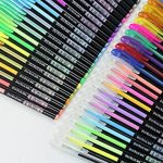 Ciaoed Lot de 48 Multicolores Stylos Billes à Encre Gel Pailleté pour Dessin Déco Scrapbooking Peinture de la marque Ciaoed image 2 produit