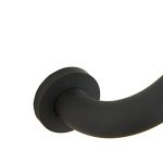 CUI XIA UK- Main courante anti-dérapante de salle de bains, poignée en caoutchouc exempte de barrière de peinture en caoutchouc noire de cuivre de la marque CUI XIA UK Handrail image 2 produit