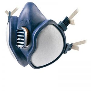 Demi-masque sans entretien à filtres intégrés FFA1P2R D 3M™ 4251, Certifié EN sécurité de la marque 3M image 0 produit