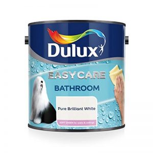 Dulux Easycare - Peinture pour salle de bain Soft Sheen, 1 L - Pure White Brilliant de la marque Dulux image 0 produit