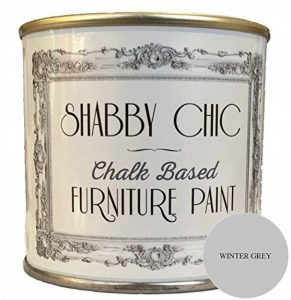 Gris d'hiver Peinture pour meubles idéale pour créer un style shabby chic. 1 litre de la marque Rainbow Chalk Markers Ltd image 0 produit