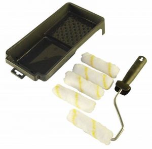 NESPOLI Kit Mini Rouleau avec 4 Recharges et un Bac à Peinture de la marque NESPOLI image 0 produit