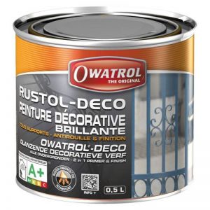 Owatrol Rustol-Deco Peinture décorative brillante 0,5 L Blanc de la marque Owatrol image 0 produit