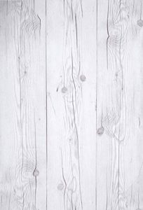 Papier peint mural en panneau de bois autocollant mural 50cm X 15m (19.6"X 590"), 0.15mm Lit de cuisine en PVC imperméable Living Tablette de salle de bain amovible (Vintage White) de la marque enLavish image 0 produit