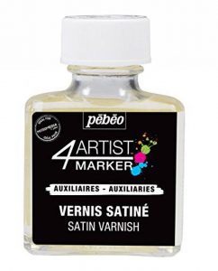 Pébéo 580731 Vernis Satine '4ARTIST Marker 75ML Transparent, 8,8 x 6,3 x 3,6 cm de la marque Pébéo image 0 produit