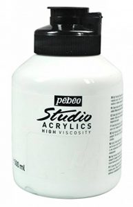 Pébéo Peinture Acryliques Pot de 500 ml Blanc de Titane de la marque Pébéo image 0 produit