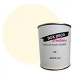 Peinture acrylique aspect velours Aqua bois - Meuble bois - Kit outillages peinture - 34 couleurs - 4 m² (Lin) de la marque BOX-DECO-COULEURS image 1 produit