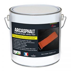 PEINTURE BITUME ARCASPHALT - Peinture résine pour sol bitume, asphalte, goudron, enrobé - blanc, 3.75 KG pour 7.5m2 en 2 couches de la marque ARCANE-INDUSTRIES image 0 produit