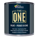 Peinture One Paint multi-surfaces pour bois, métal, plastique, intérieur, extérieur, gris foncé, satiné, 250 ml de la marque THE ONE image 3 produit