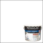 Renaulac Peinture intérieur Murs & Plafonds Monocouche Acrylique Blanc Mat 10L - 100m² de la marque Renaulac image 1 produit