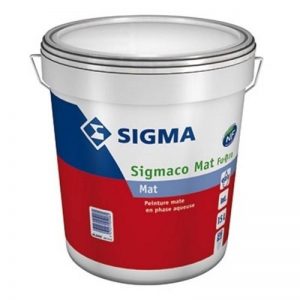 SIGMACO MAT FUTURA BLANC 15L - Peinture phase aqueuse - SIGMA de la marque Sigma image 0 produit