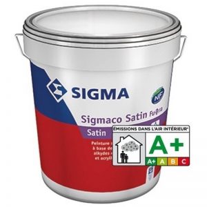 SIGMACO SATIN FUTURA - SIGMA - Peinture satinée Blanc 15.00Litre de la marque Sigma image 0 produit