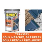 SOS Rénovation Terrasses, Bondex - Gris Ardoise Mat, 5L de la marque Bondex image 1 produit