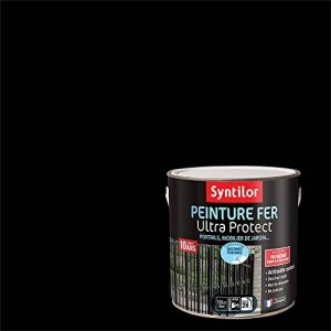 Syntilor - Peinture Fer Ultra Protect Noir Satiné RAL 9005 1,5L de la marque Syntilor image 0 produit