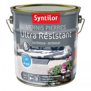 Syntilor - Vernis Pierres Ultra Résistant 6 Ans Incolore Satiné 2,5L de la marque Syntilor image 0 produit