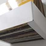 Teebooks Rangement pour Vinyle Lot de 2, Acier, Blanc, 15 x 25 x 32 cm de la marque TEEbooks image 2 produit