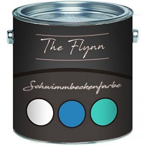 The Flynn Peinture pour piscine auserlesene bleu blanc vert mer gris gris anthracite revêtement de piscine béton peinture pour bassin, gris de la marque The Flynn image 0 produit