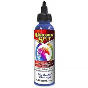 Unicorn Spit 5770008 Gel anti-taches et Glaze Blue Thunder 11,8 cl Bouteille de la marque UNICORN-SPiT image 0 produit