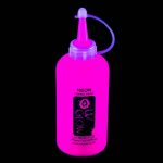 UV Glow Peinture Neon pour tissu, bouteilles de 175 ml, idéal pour T-shirt, Tie Dye, peinture de tissu, sensible aux UV , rose, 175ml de la marque UV-Glow image 1 produit