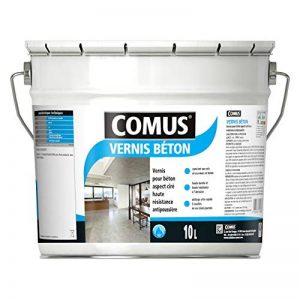 Vernis Beton 10L - Vernis Polyuréthane Acrylique pour les sols et Murs en Béton ou Dérivés Ciment de la marque Comus image 0 produit
